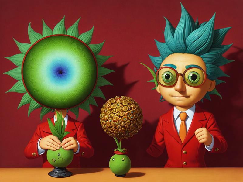 00051-20230531094159-1039938683-Rick Sanchez, Very detailed, clean, high quality, sharp image, Naoto Hattori, Mark Ryden.jpg